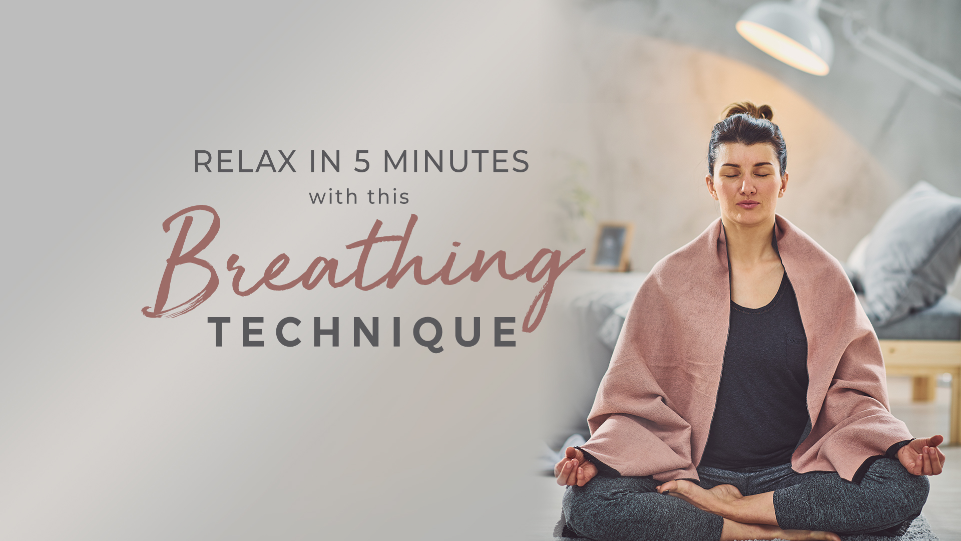 Relax in 5 Minutes With this Breathing Technique | FOOD MATTERS®