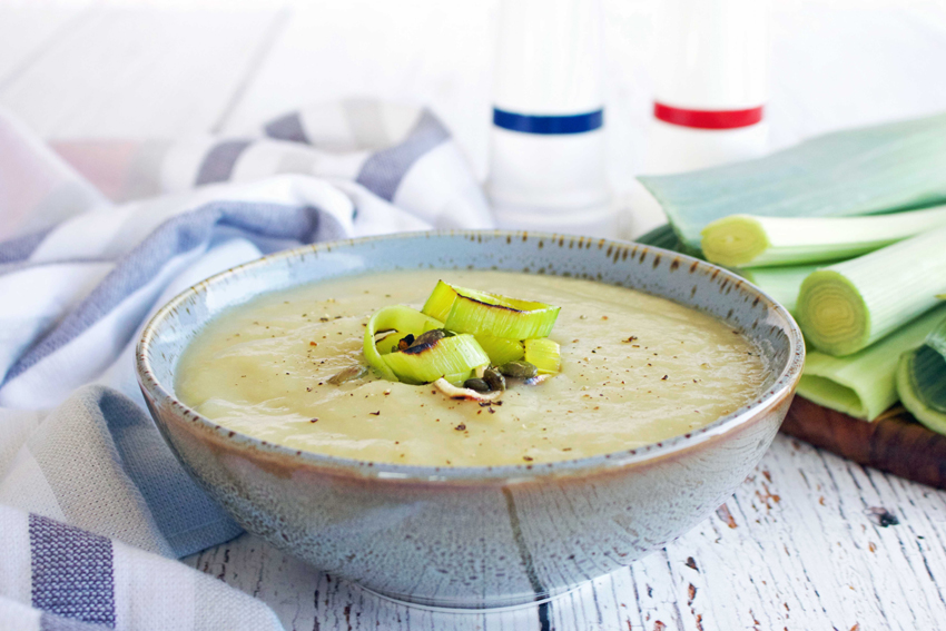 Leek & Potato (Prebiotics) Soup | FOOD MATTERS®